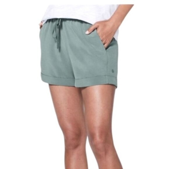 Lululemon Spring Break Away Short 3" Juniper Women's Size 4 - Picture 2 of 7